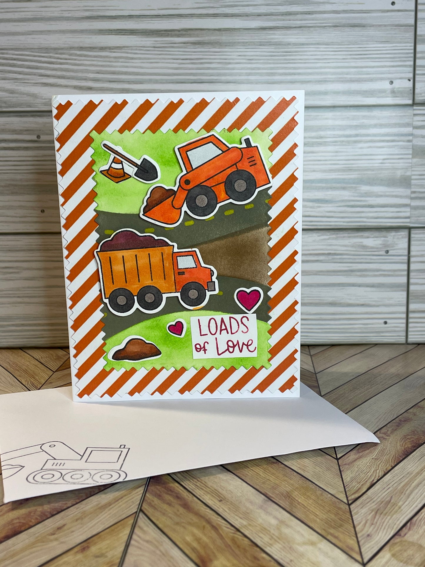 Construction Greeting Card