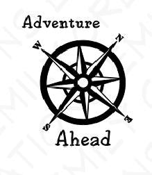 Adventure Ahead with Compass