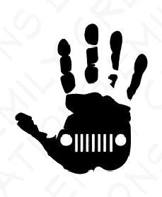 Jeep Grill Hand-Right