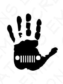 Jeep Grill Hand-Left