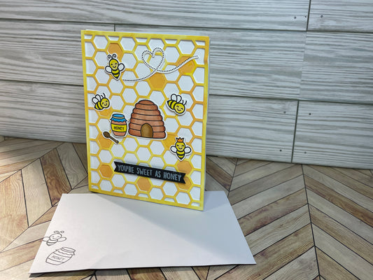 Bee Greeting Card