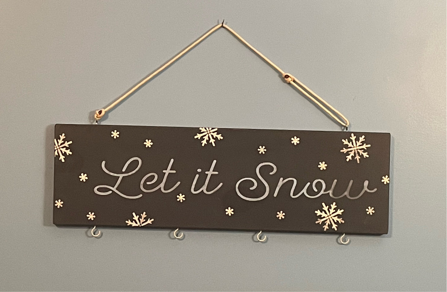 Let it Snow Stocking Holder