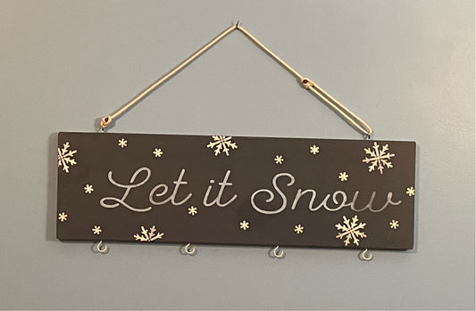 Let it Snow Stocking Holder